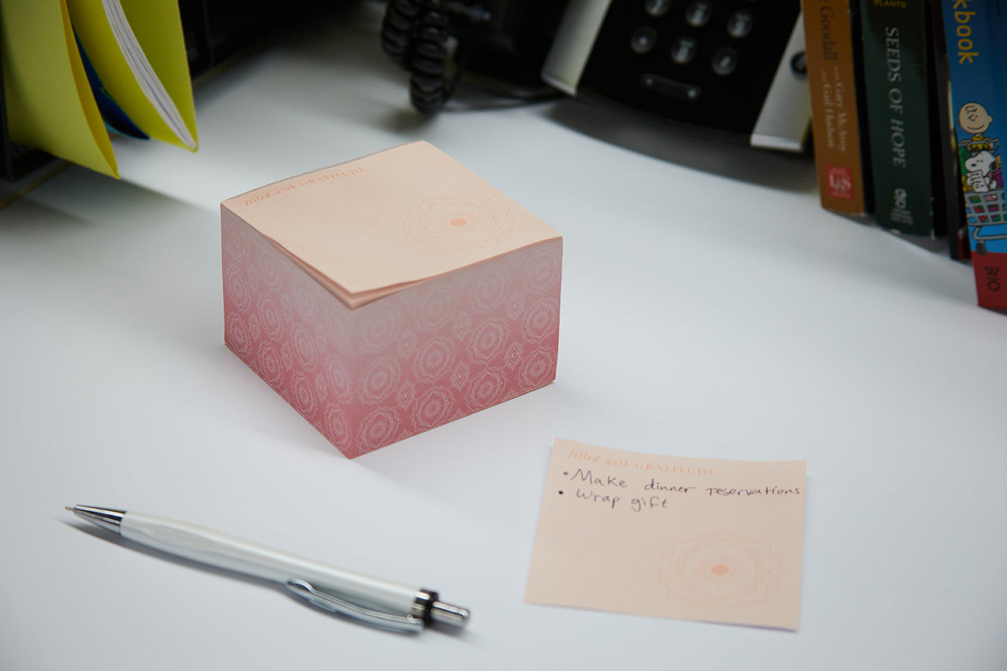 Gratitude Memo Cube Softcover Book
