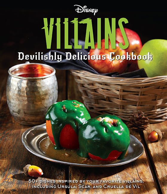 Disney Villains: Devilishly Delicious Cookbook Hardcover Book