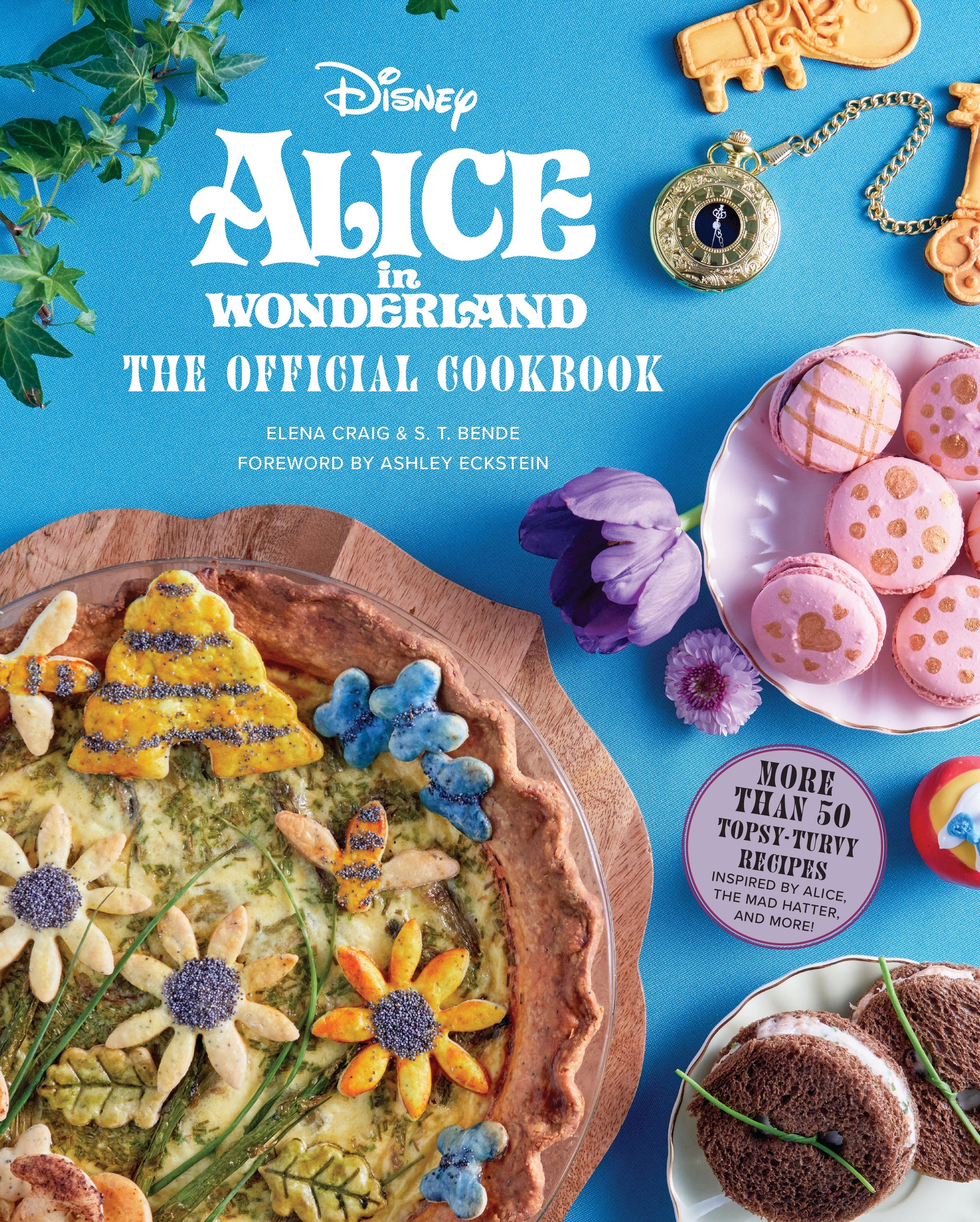 Alice in Wonderland: The Official Cookbook Hardcover Book