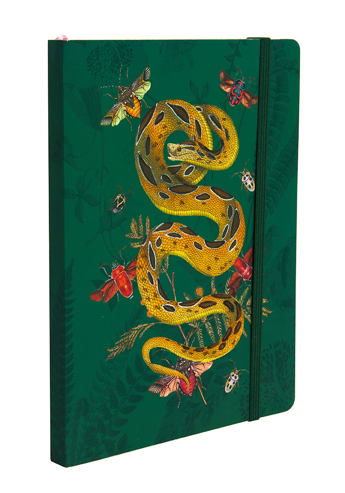 Art of Nature: Garden Gathering Notebook with Elastic Band Softcover Book