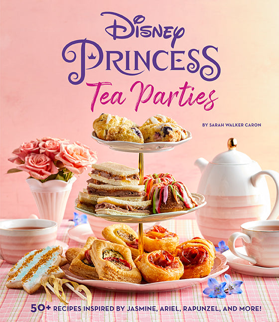 Disney Princess Tea Parties Cookbook Hardcover Book