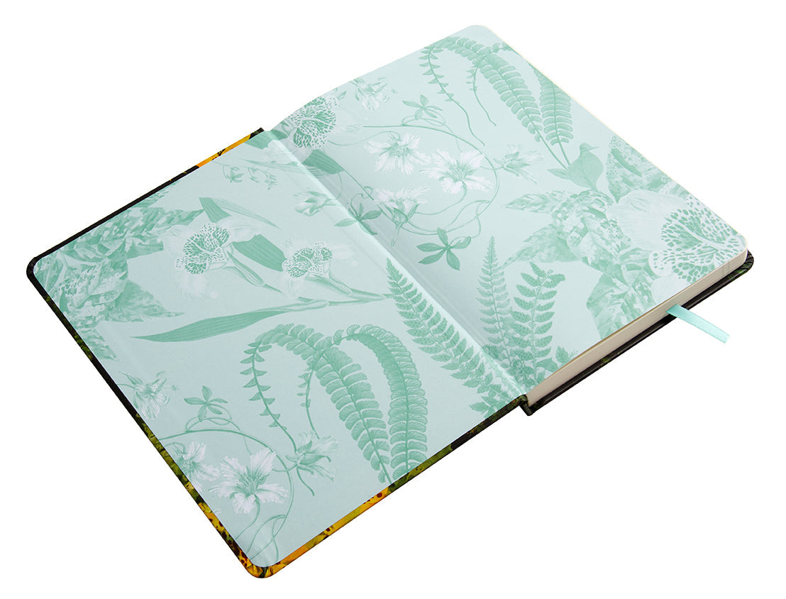 Art of Nature: Botanical Hardcover Ruled Journal Hardcover Book
