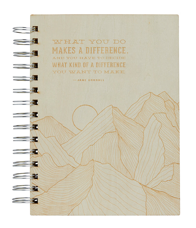 Conservation Wooden Journal Hardcover Book