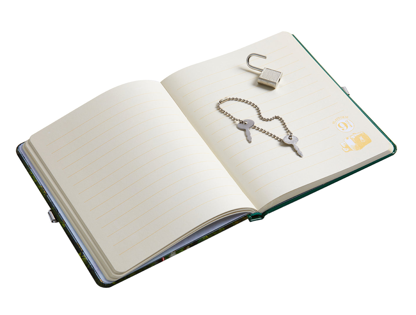 Harry Potter: Hogwarts Express Lock & Key Diary Hardcover Book