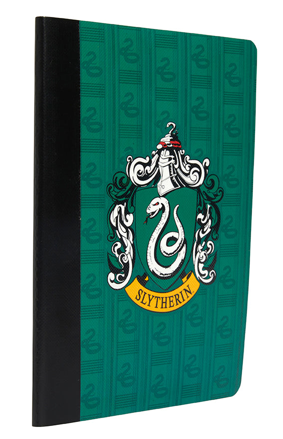 Harry Potter: Slytherin Notebook and Page Clip Set Softcover Book