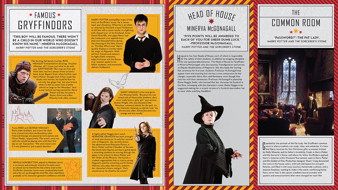 Harry Potter: Gryffindor Magic Hardcover Book