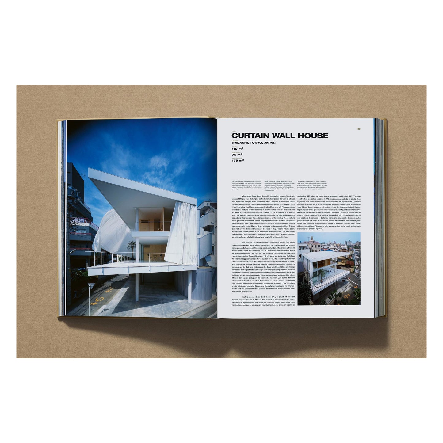 Shigeru Ban. Complete Works 1985–Today (German, French, English) Book