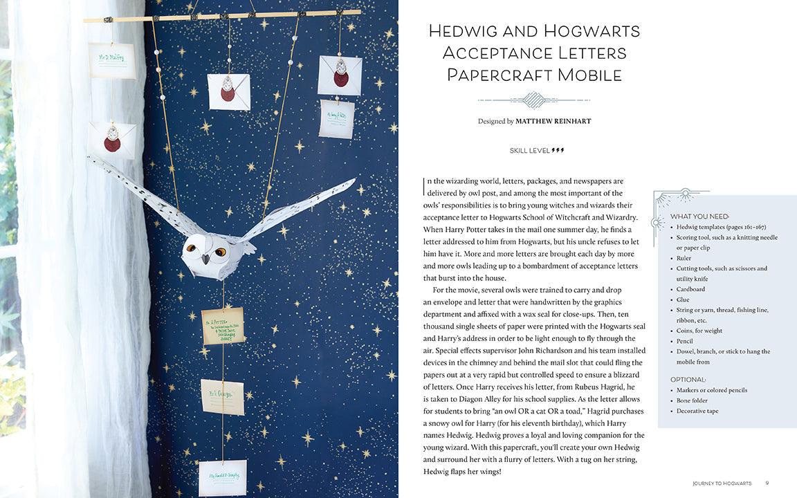 Harry Potter: Crafting Wizardry Hardcover Book