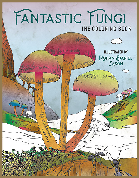 Fantastic Fungi: The Coloring Book Softcover Book