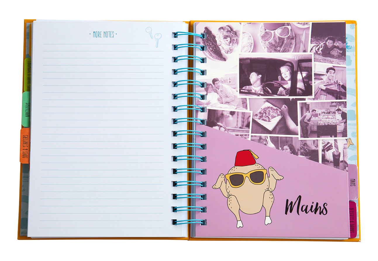 Friends: The Official Recipe Journal Hardcover Book