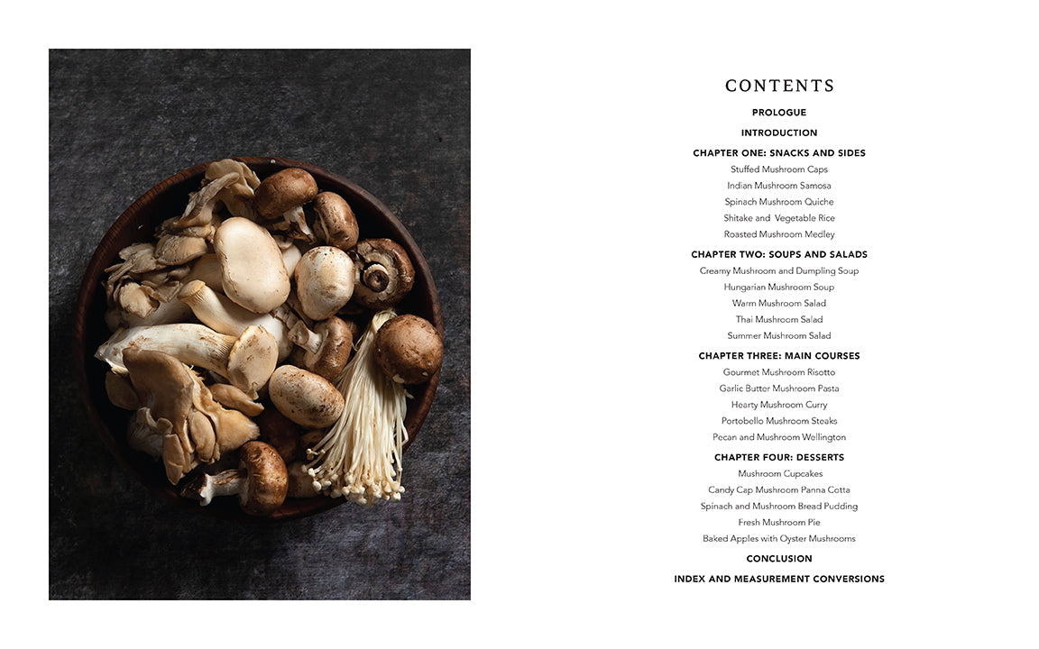 Fantastic Fungi Community Cookbook Hardcover Book