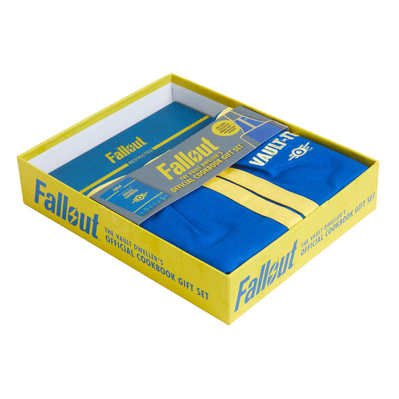 Fallout: The Vault Dweller's Official Cookbook Gift Set Hardcover Book