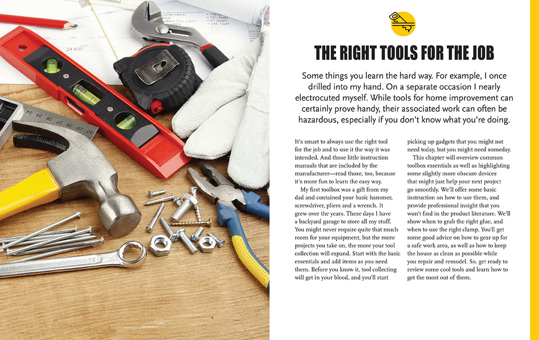 The Quick & Easy Home DIY Manual Softcover Book