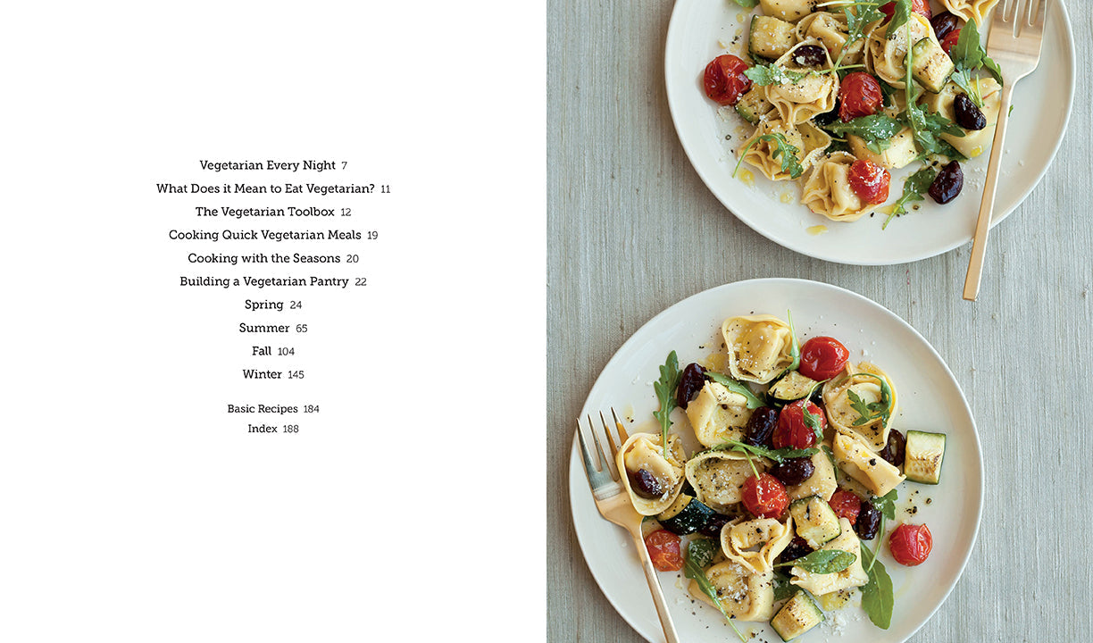 Weeknight Vegetarian Softcover Book