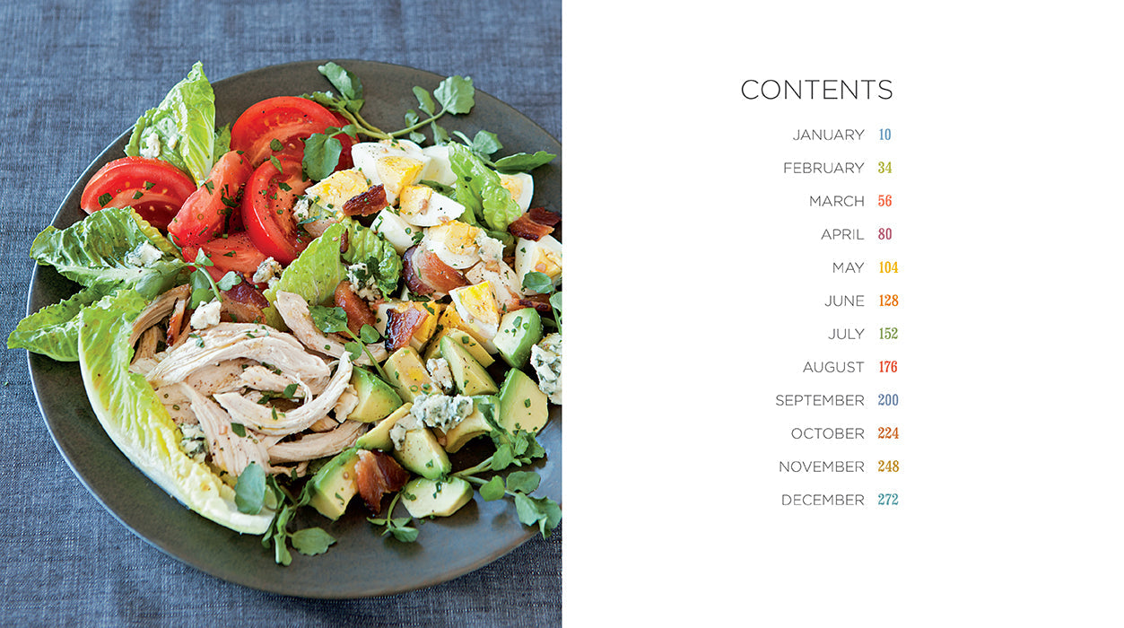 Salad of the Day Softcover Book