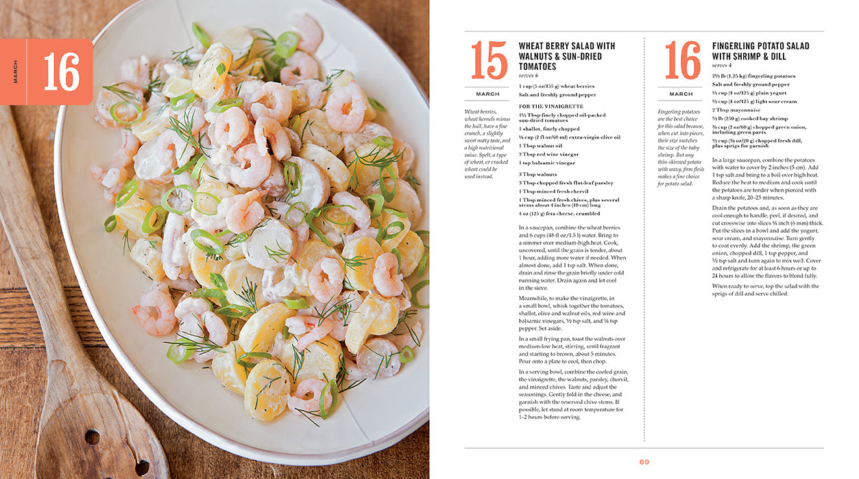 Salad of the Day Softcover Book