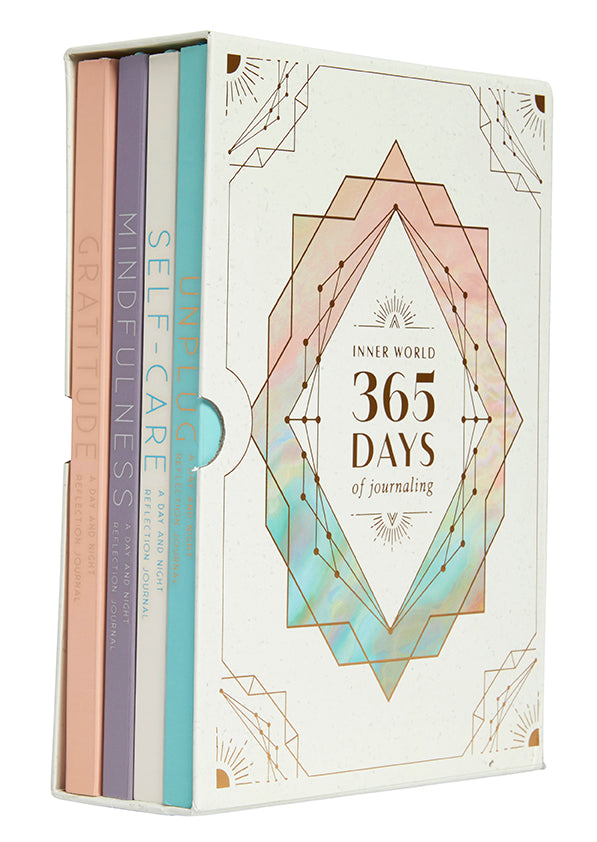 Inner World 365 Day Journaling Boxed Set Softcover Book