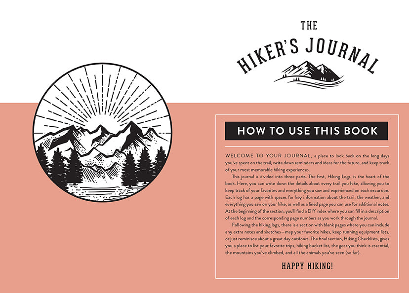 The Hiker's Journal Flexibound Book