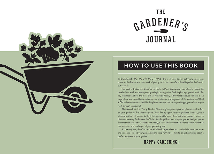 The Gardener's Journal Flexibound Book