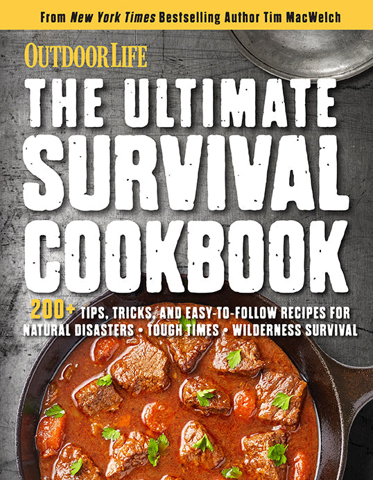 The Ultimate Survival Cookbook Hardcover Book