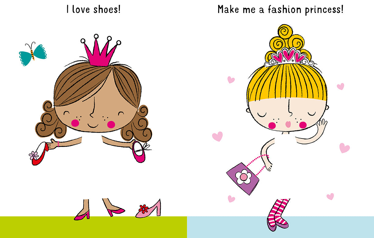 Design and Draw 50 Princess Outfits Softcover Book