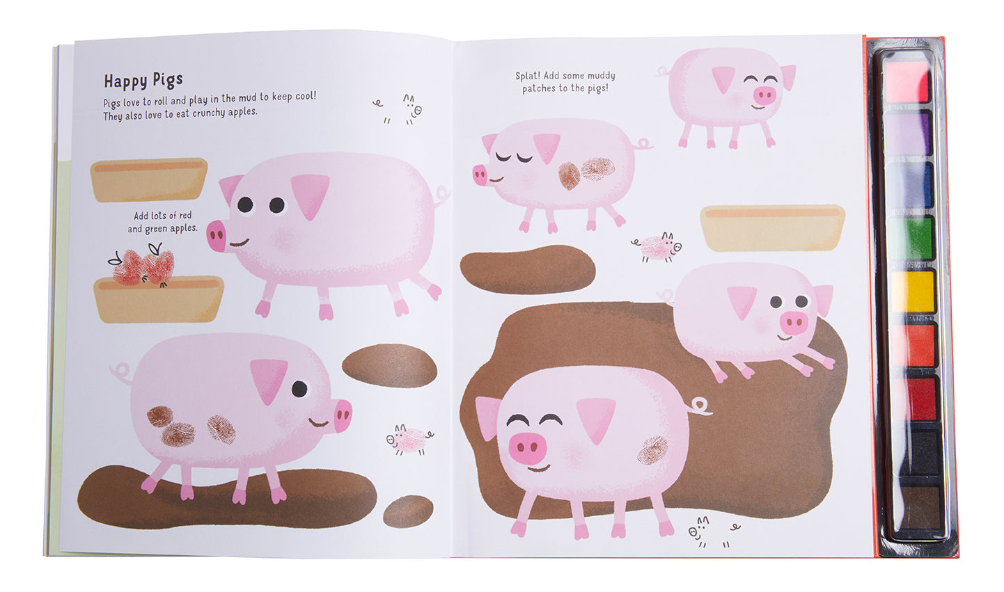 Fingerprint Farm Softcover Book