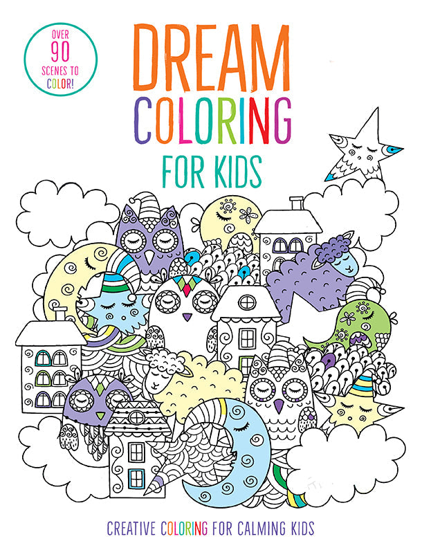 Dream Coloring for Kids Softcover Book