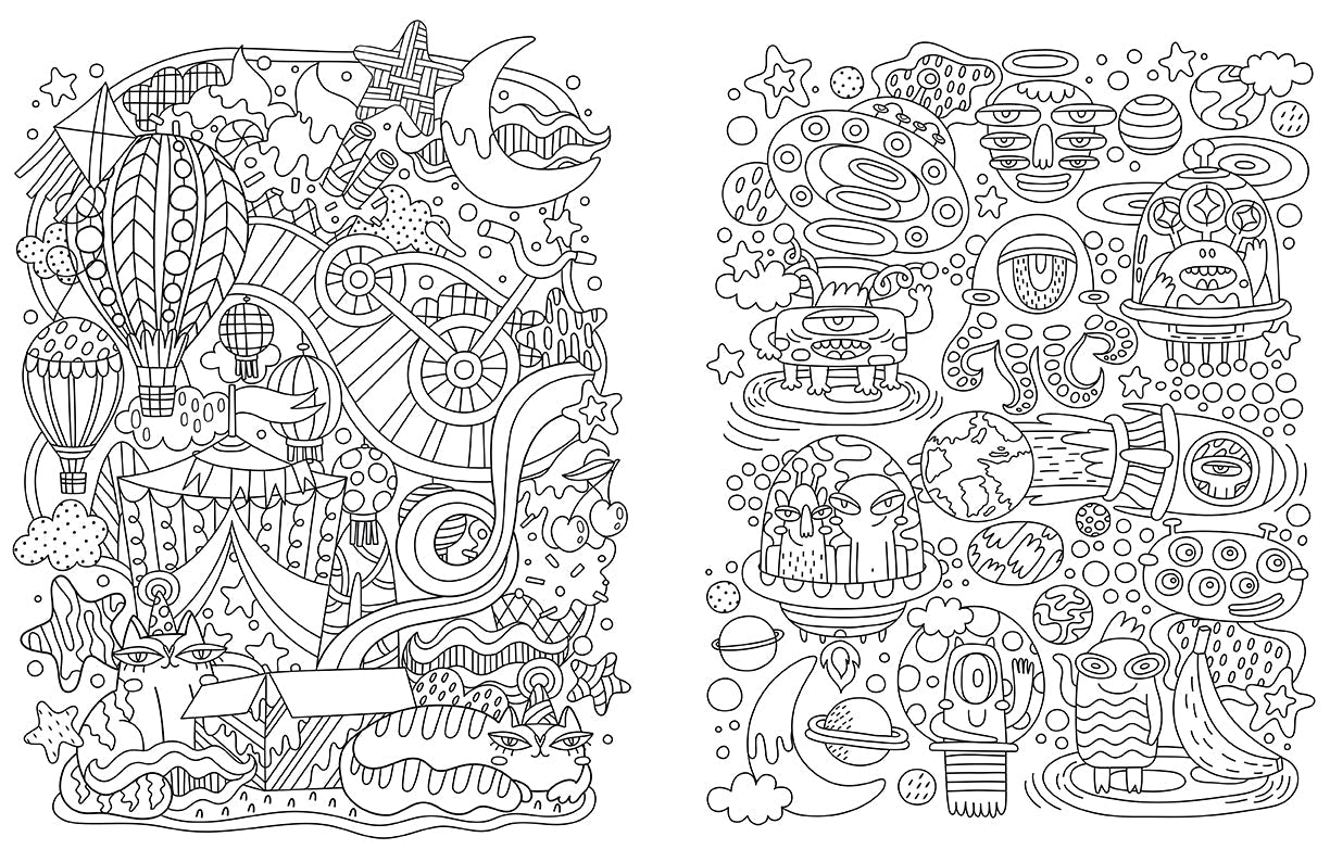Dream Coloring for Kids Softcover Book