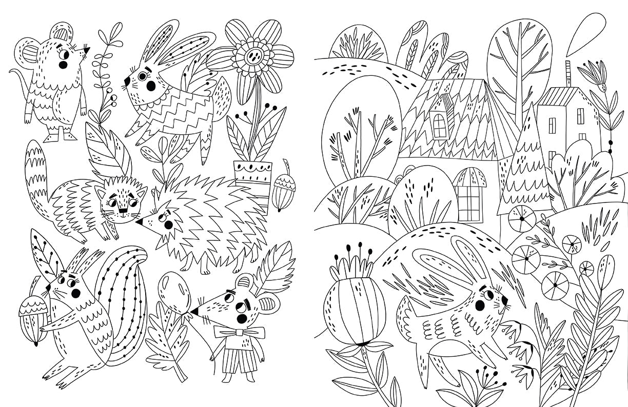Calming Coloring for Kids Softcover Book