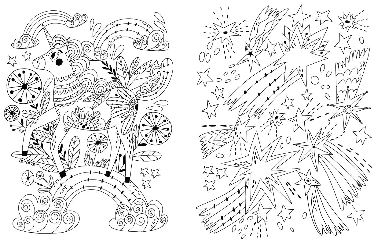 Calming Coloring for Kids Softcover Book