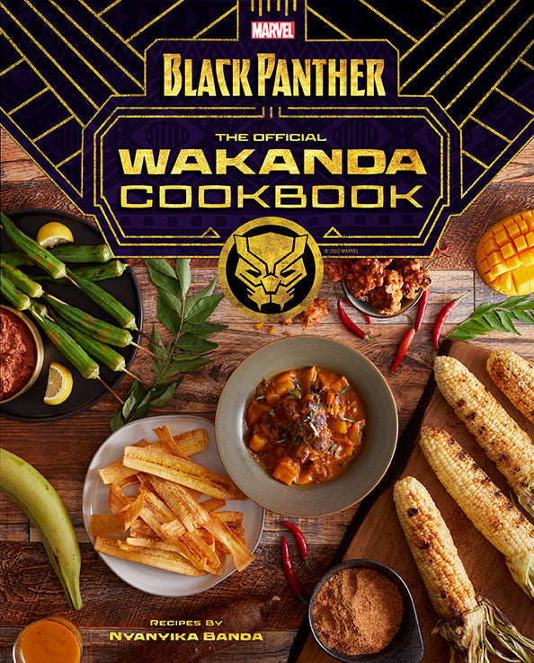 Marvel's Black Panther: The Official Wakanda Cookbook Hardcover Book