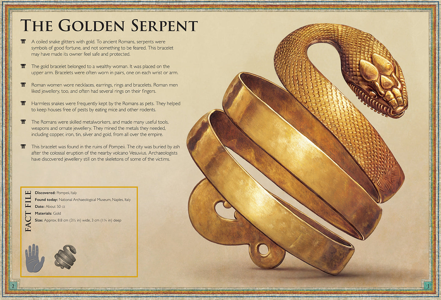 The Magnificent Book of Treasures: Ancient Rome Hardcover Book
