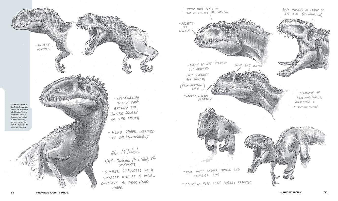 Jurassic World: The Ultimate Visual History Hardcover Book