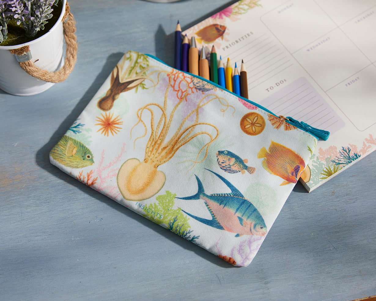 Art of Nature: Under the Sea Accessory Pouch