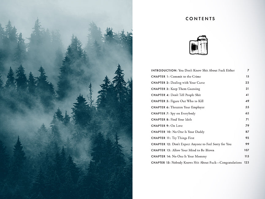 I Don't Know Sh*t About F*ck Hardcover Book