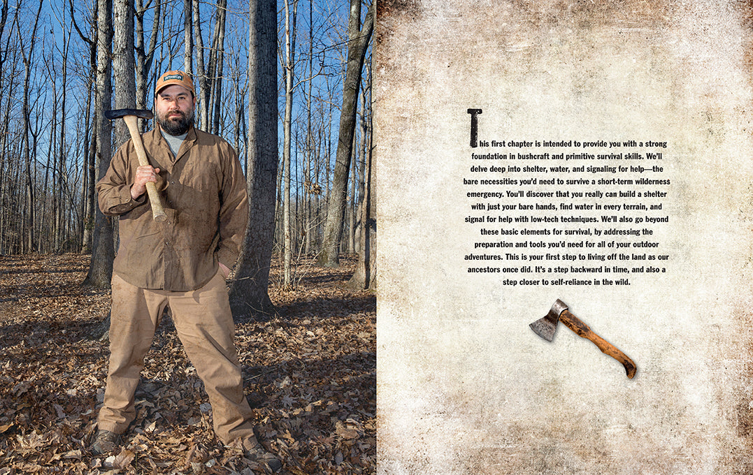 The Ultimate Bushcraft Survival Manual Softcover Book