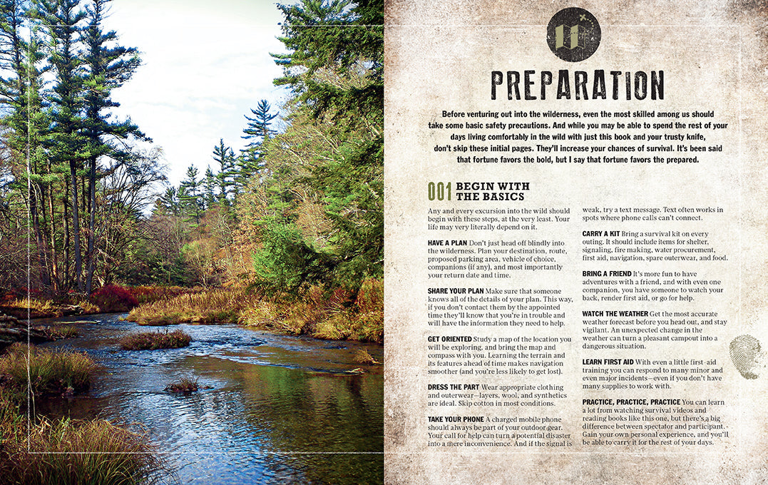 The Ultimate Bushcraft Survival Manual Softcover Book
