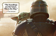 Star Wars: The Tiny Book of Grogu Hardcover Book