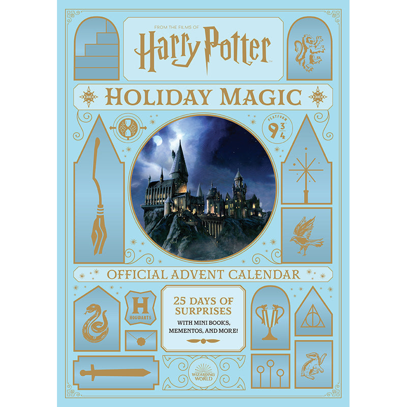 Harry Potter: Holiday Magic: The Official Advent Calendar Hardcover Book