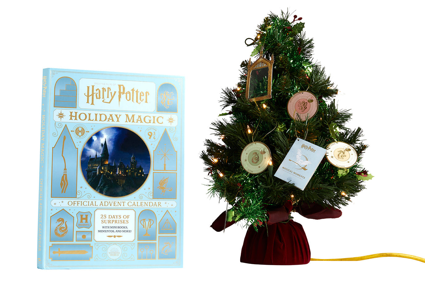 Harry Potter: Holiday Magic: The Official Advent Calendar Hardcover Book