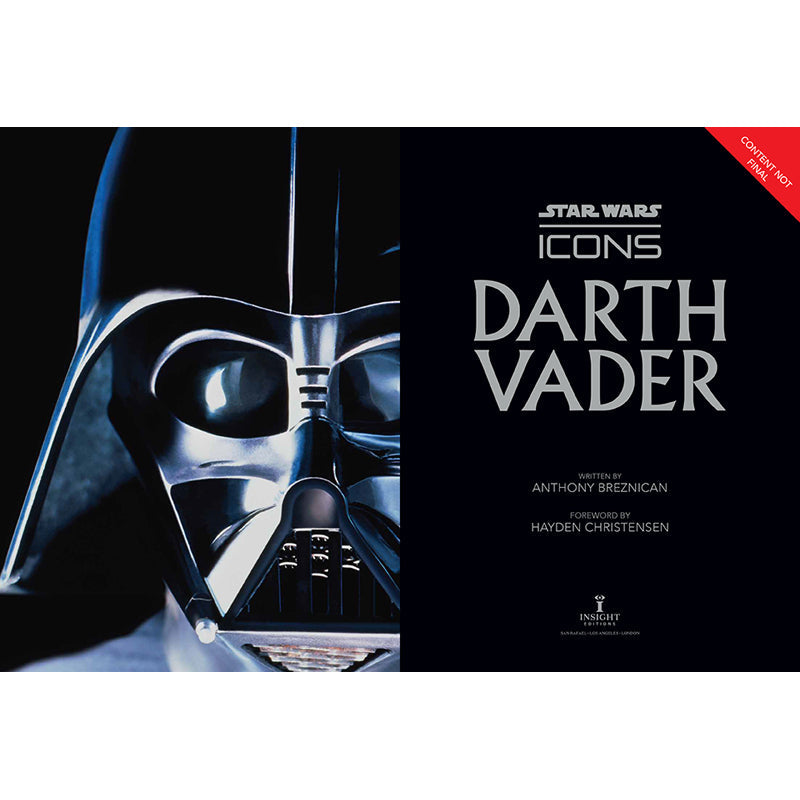 Star Wars Icons: Vader Hardcover Book