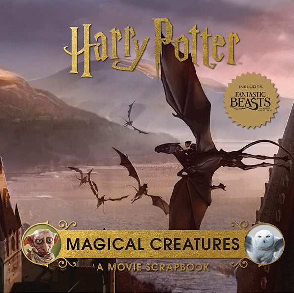Harry Potter: Magical Creatures: A Movie Scrapbook Hardcover Book