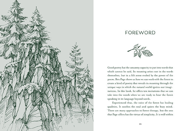Healing Trees Hardcover Book