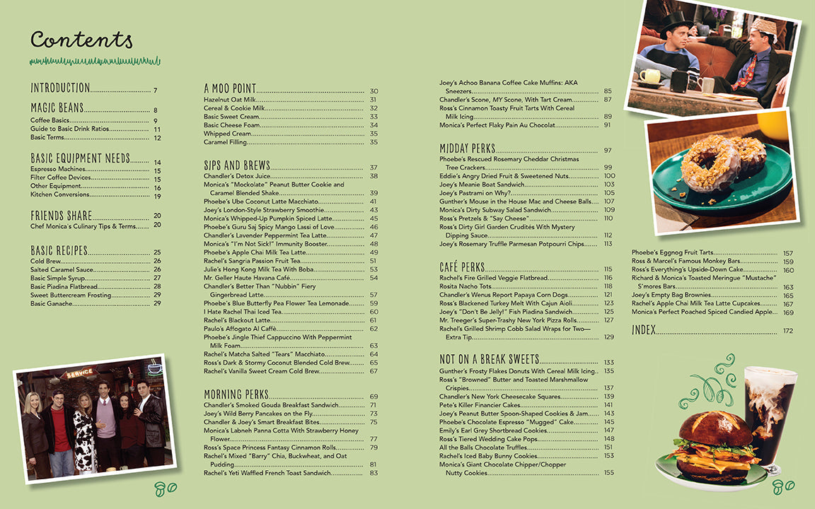 Friends: The Official Central Perk CookHardcover Book