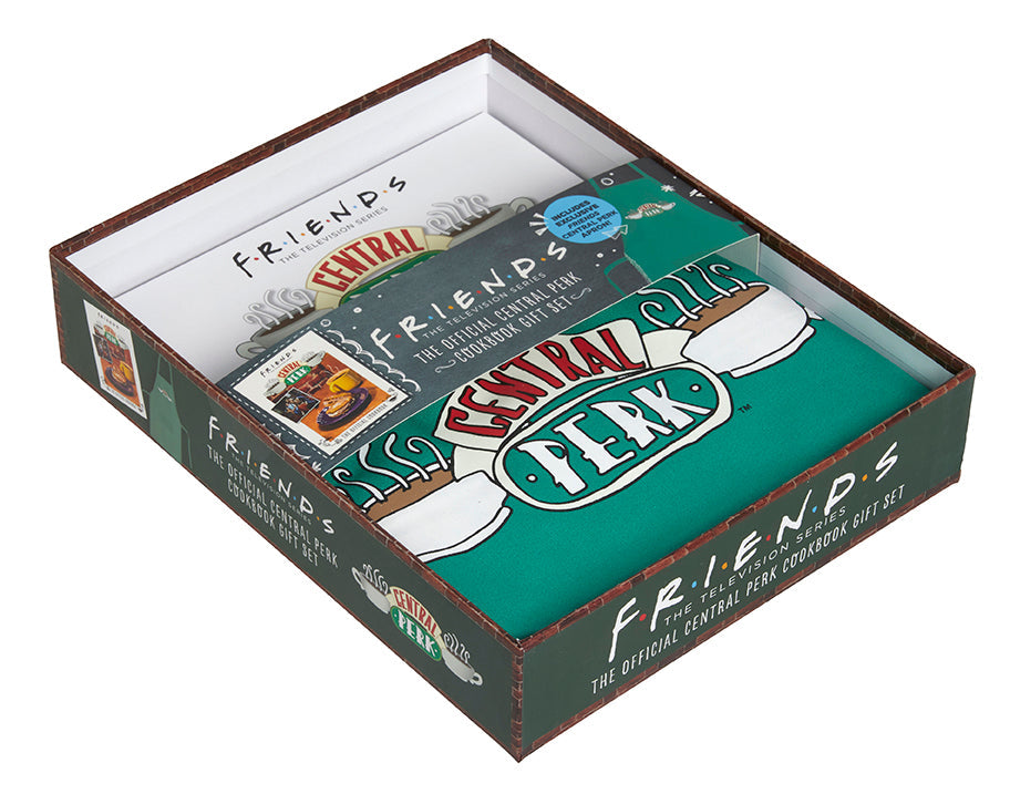 Friends: The Official Central Perk Cookbook Gift Set Hardcover Book