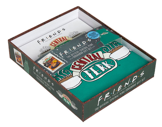 Friends: The Official Central Perk Cookbook Gift Set Hardcover Book