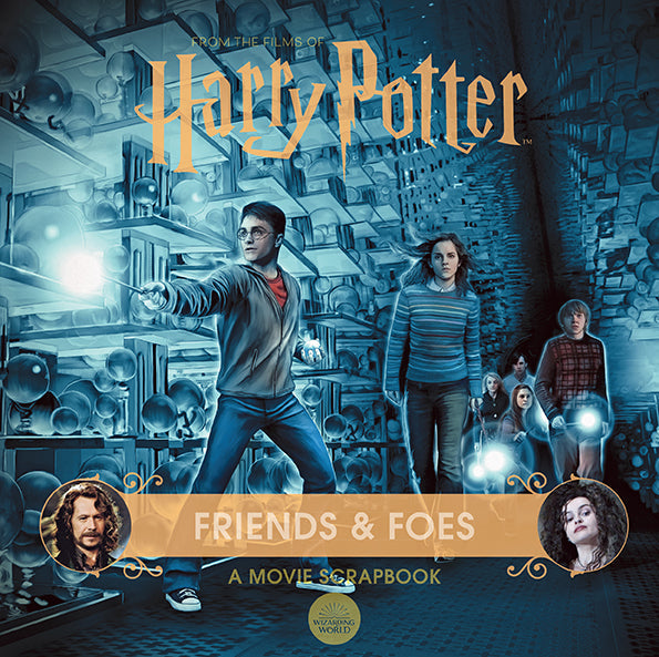 Harry Potter: Friends & Foes: A Movie Scrapbook Hardcover Book