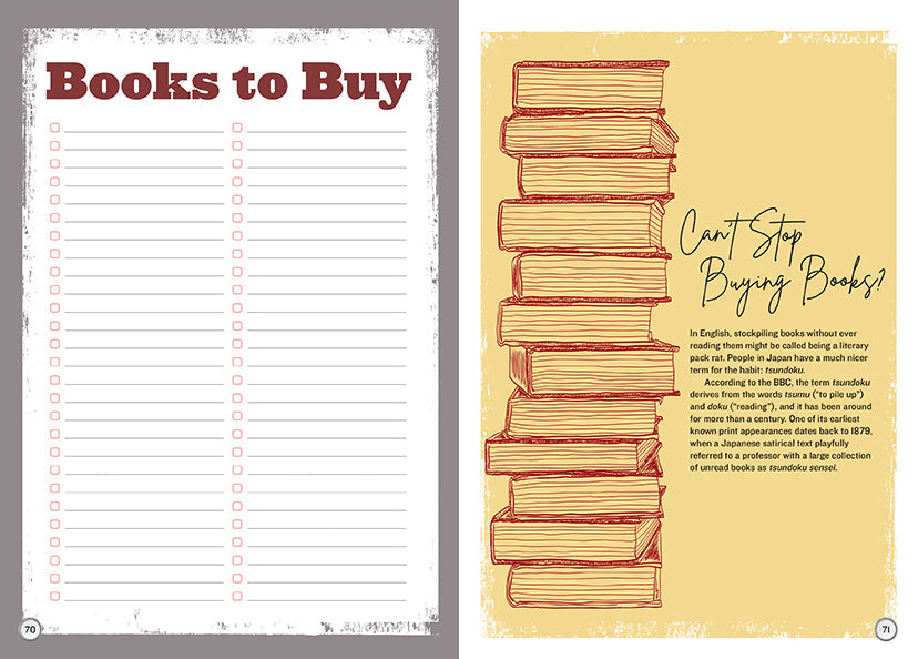 Mental Floss: The Curious Reader Journal for Book Lovers Flexibound Book