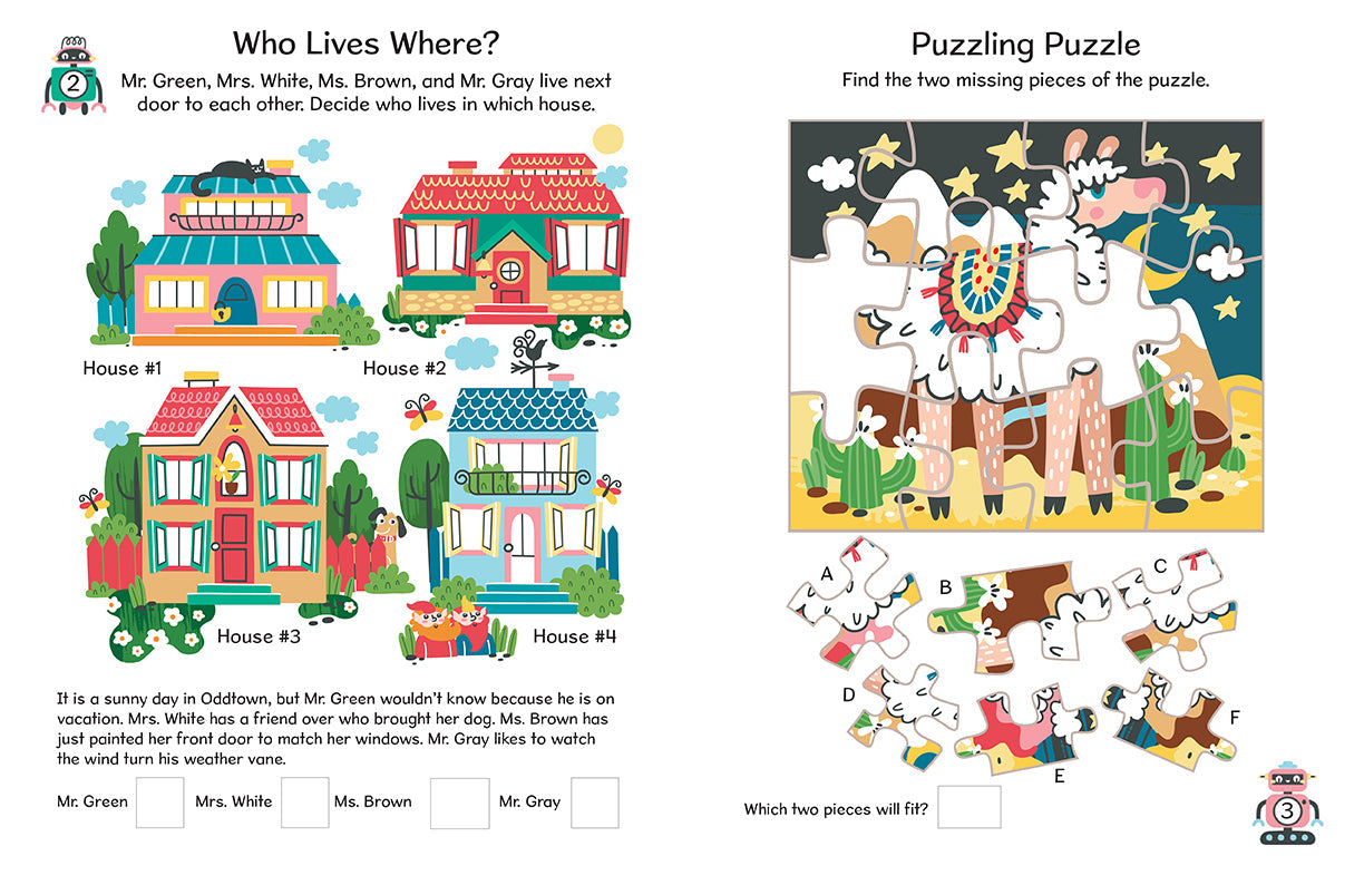 Train Your Brain: Logic Games Softcover Book