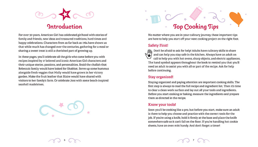 American Girl Sweet & Savory Treats CookHardcover Book